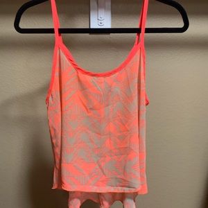 Neon Orange tank top